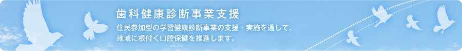 歯科健康診断事業支援